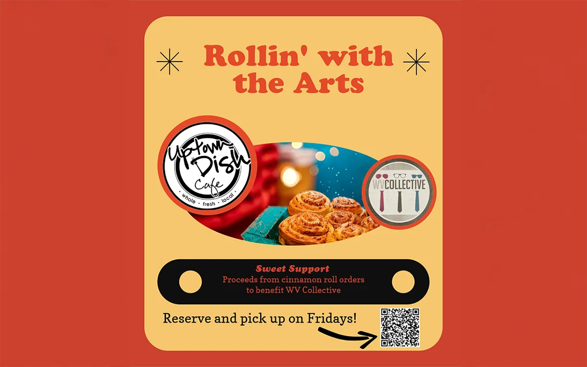 Cinnamon roll sale to support performing arts copy