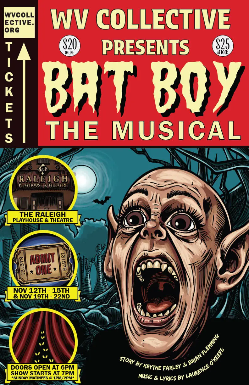 BatBoy Poster-web Bat Boy The Musical Poster Graphic